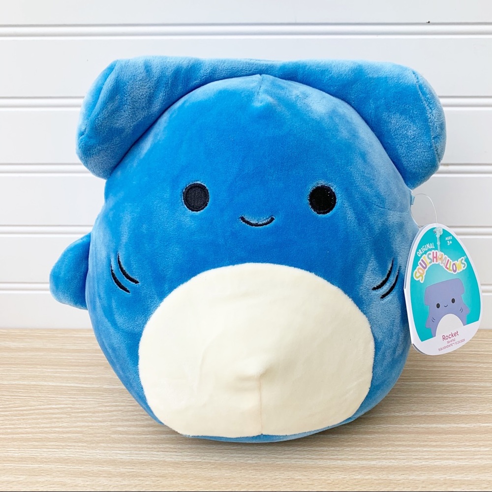 Squishmallow Rocket the Hammer Shark 8 inch NWT